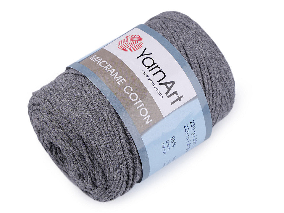 Fil à tricoter Macramé Coton, 250 g