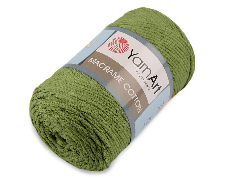Fil à tricoter Macramé Coton, 250 g