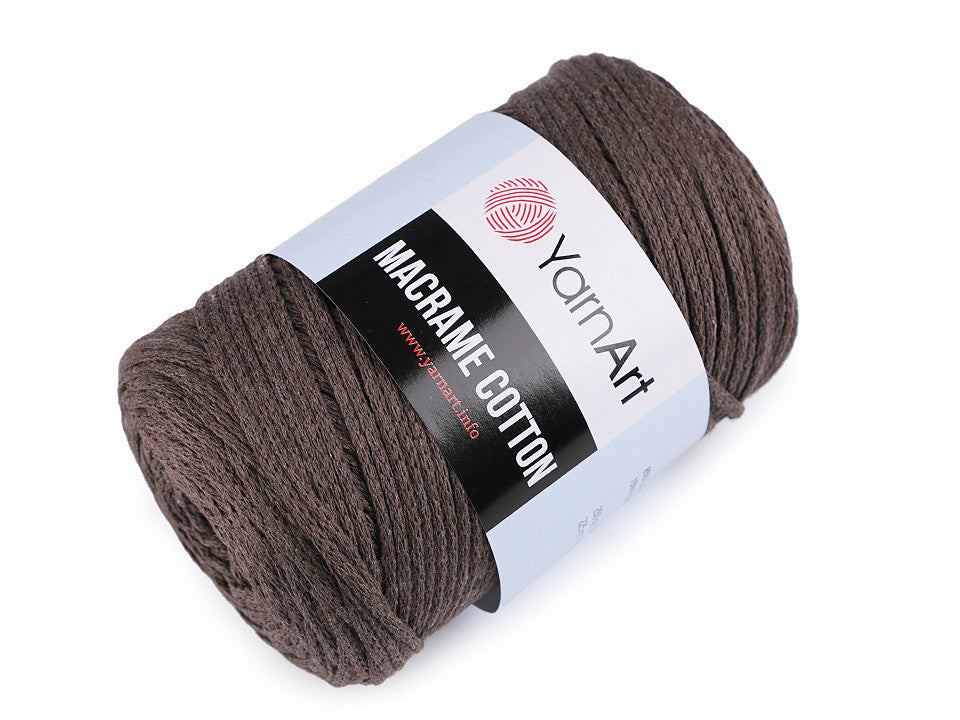 Fil à tricoter Macramé Coton, 250 g