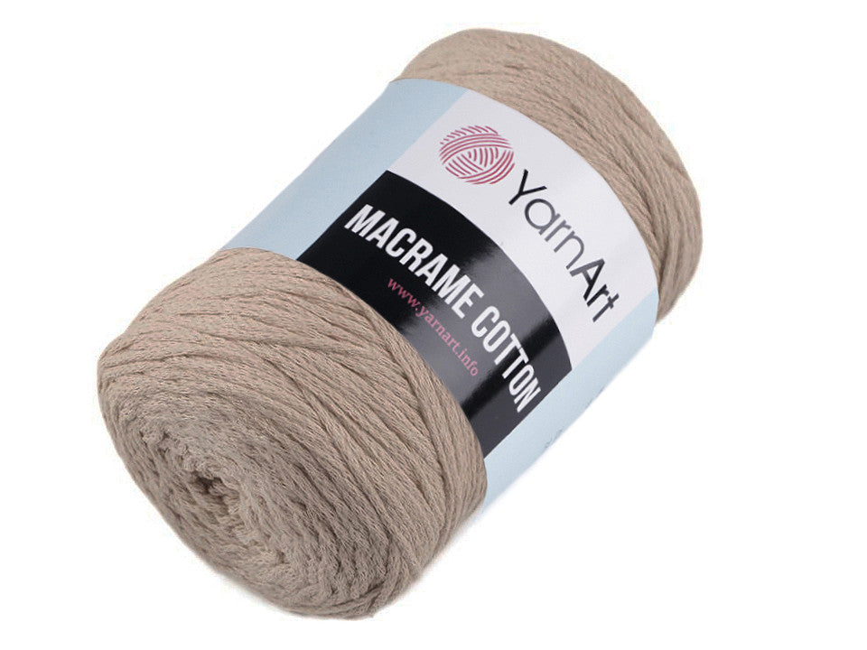 Fil à tricoter Macramé Coton, 250 g