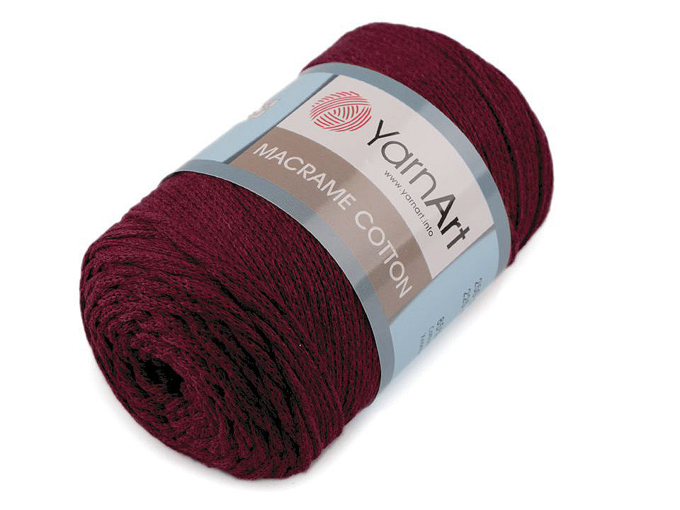 Fil à tricoter Macramé Coton, 250 g