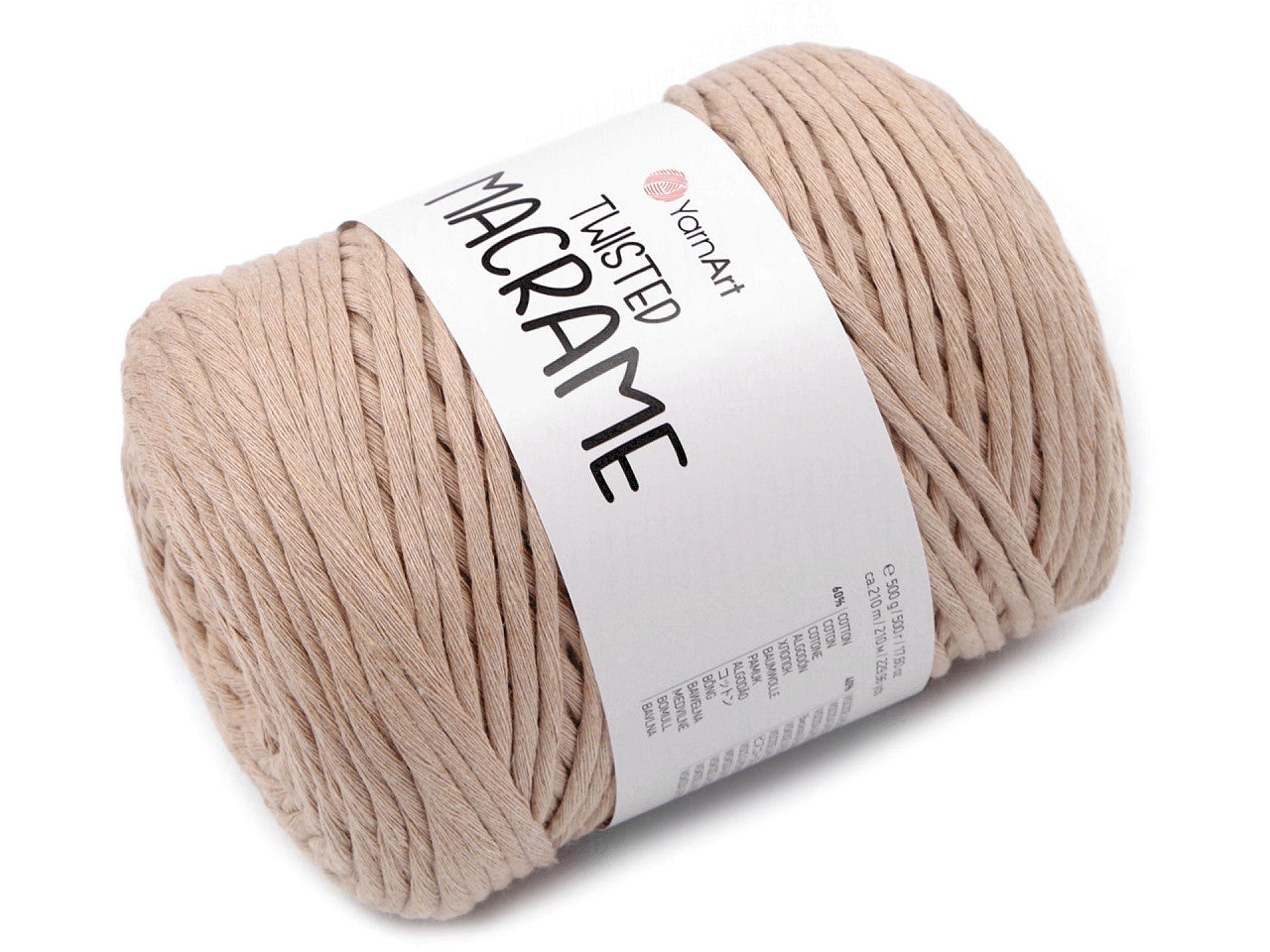 Macramé torsadé, 500 g