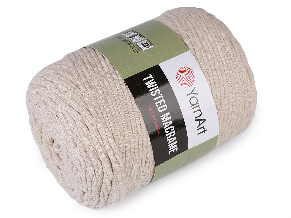 Macramé torsadé, 500 g