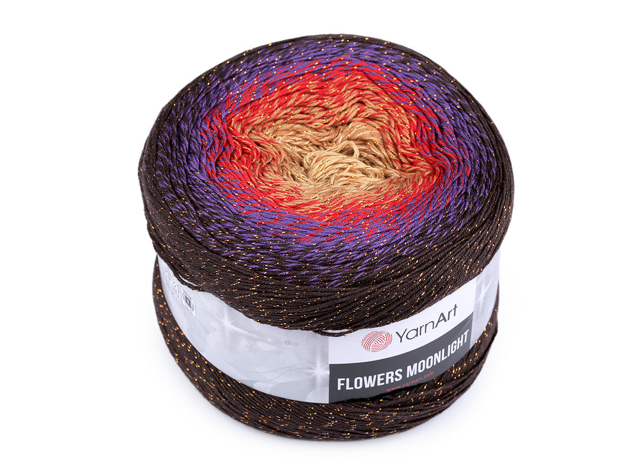 Fil à tricoter Flowers Moonlight, 260 g