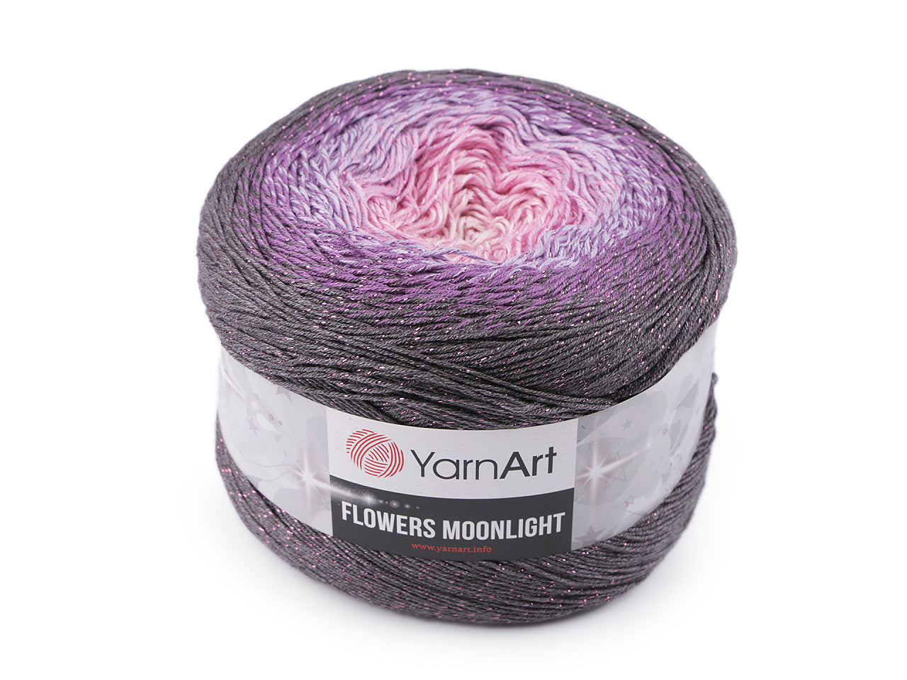Fil à tricoter Flowers Moonlight, 260 g