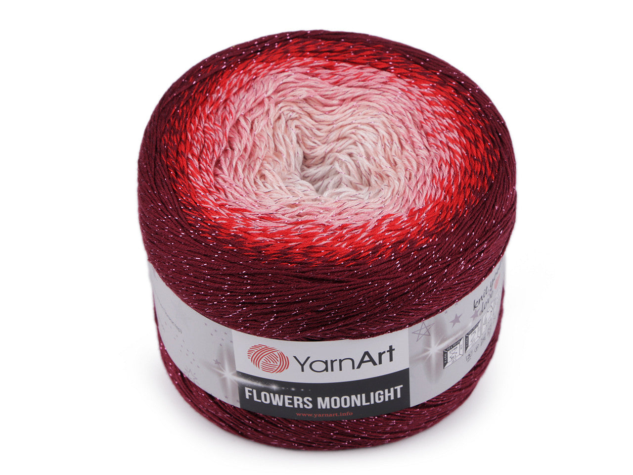 Fil à tricoter Flowers Moonlight, 260 g