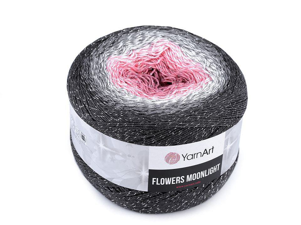 Fil à tricoter Flowers Moonlight, 260 g