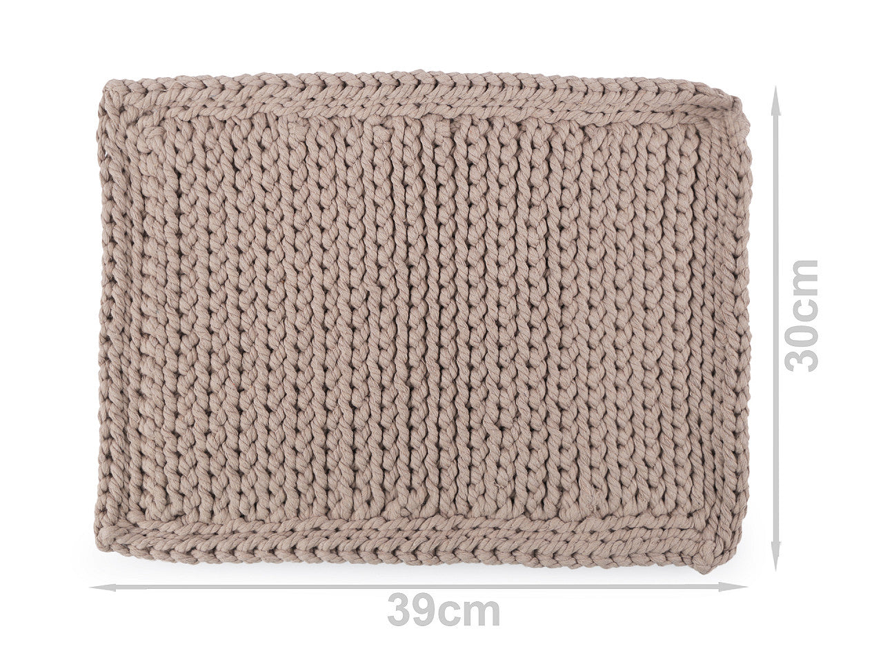 Corde Macramé pour tricot, 5 mm, 500 g torsadée
