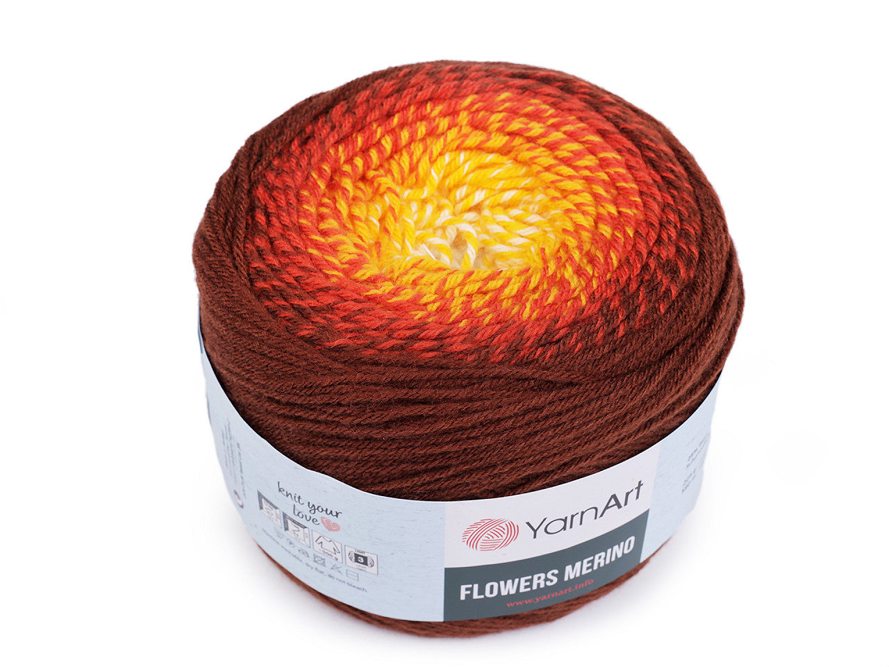 Fil à tricoter Flowers , 225 g