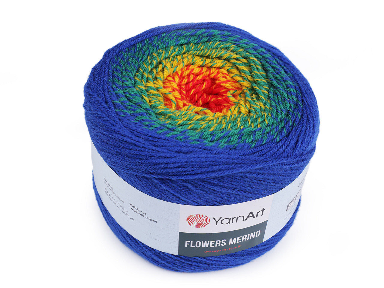 Fil à tricoter Flowers , 225 g
