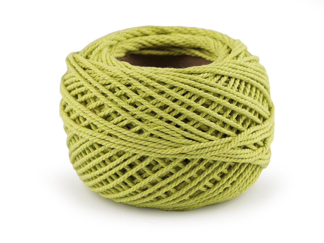 Fil de coton macramé, 40 g, peigné