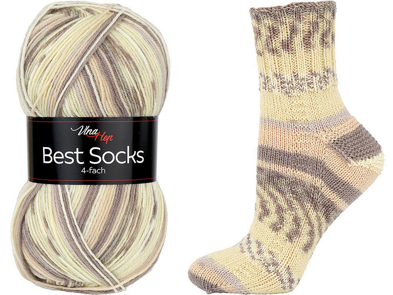 Laine à chaussettes autorayante Best Socks, 100 g