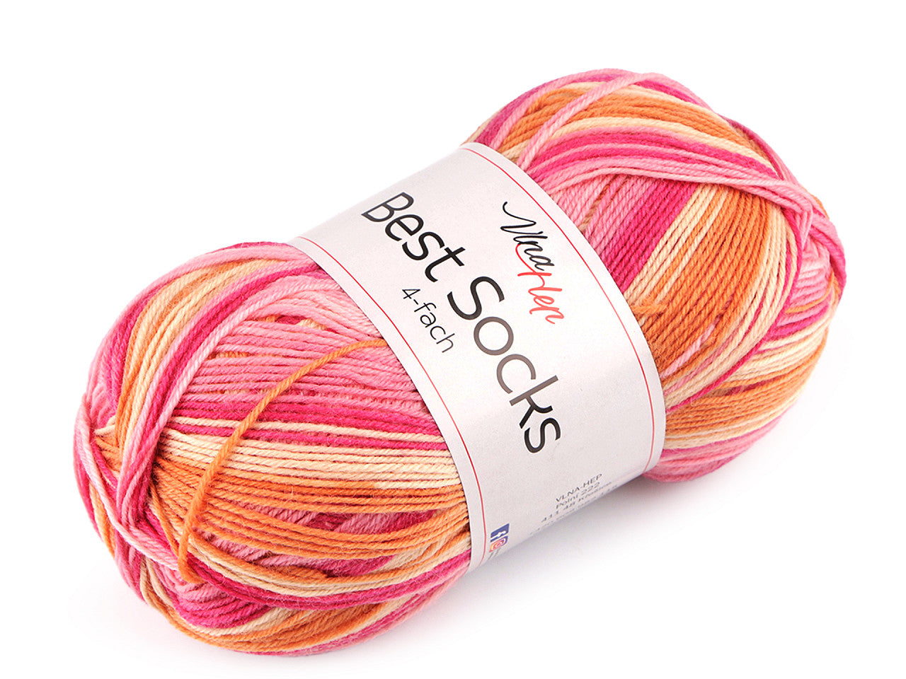 Laine à chaussettes autorayante Best Socks, 100 g