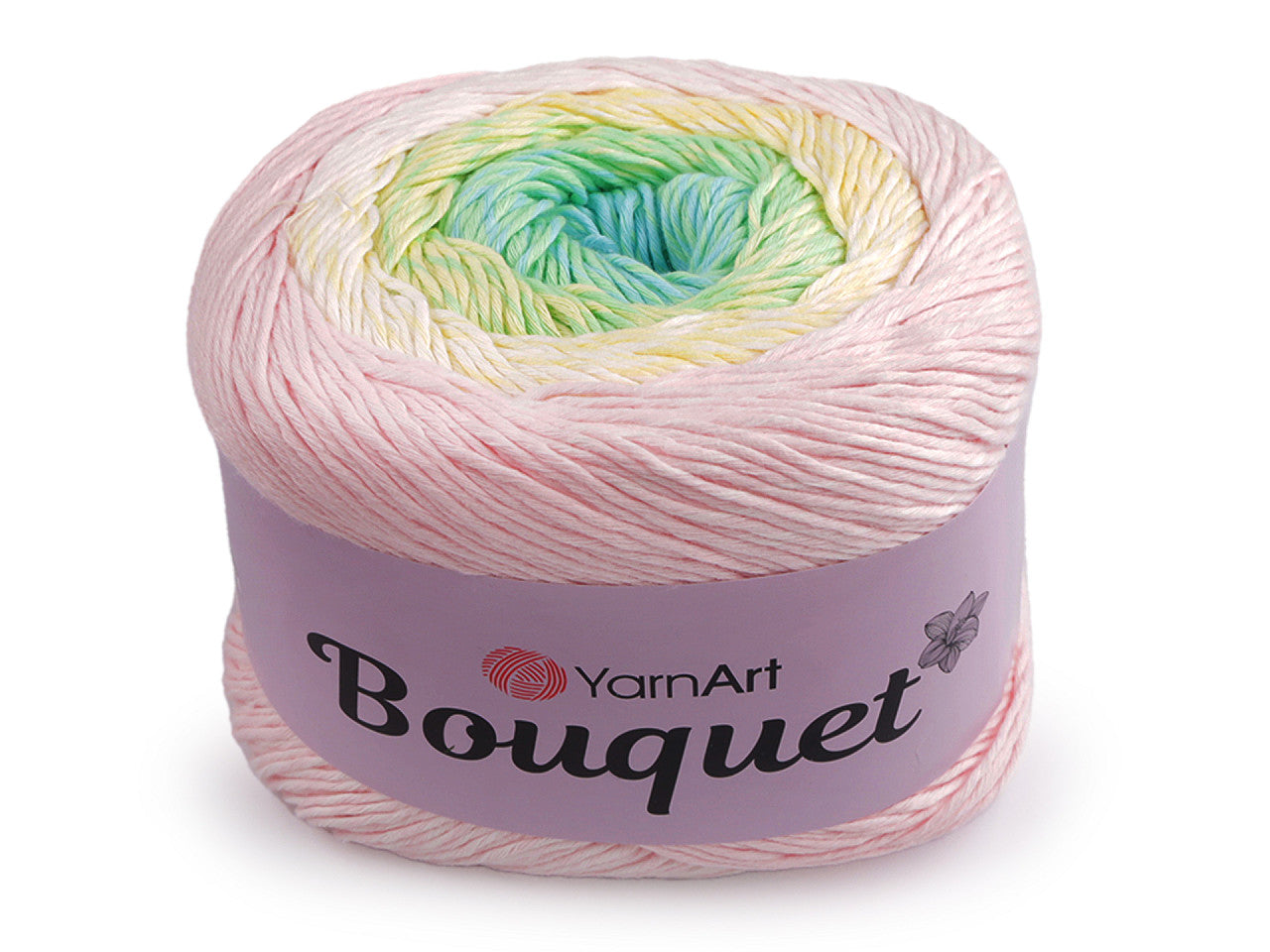 Cake Bouquet YARNART en coton, 250 g