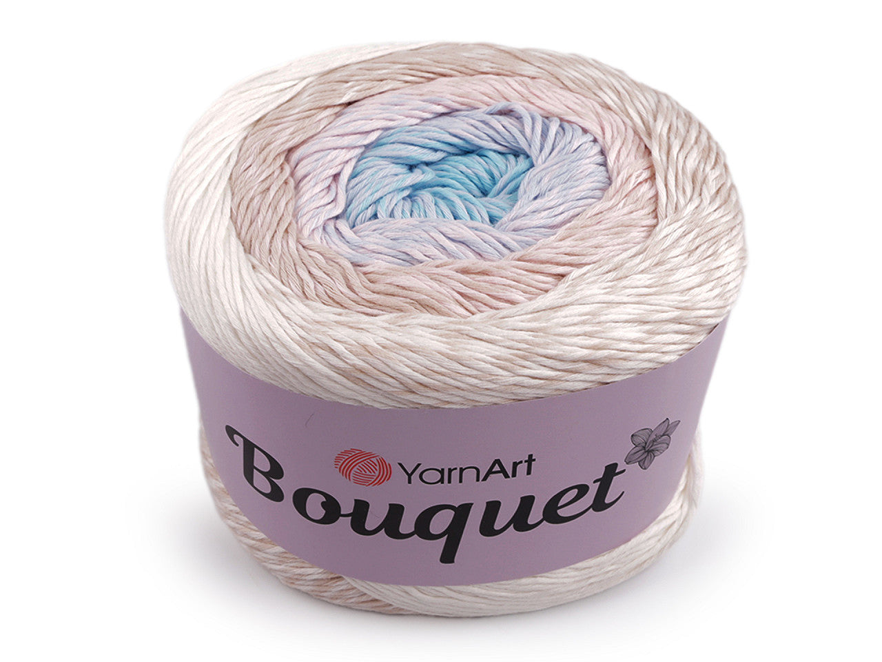 Cake Bouquet YARNART en coton, 250 g