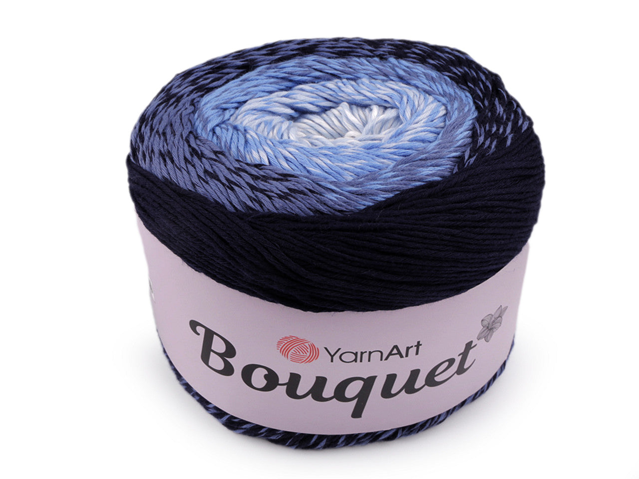 Cake Bouquet YARNART en coton, 250 g