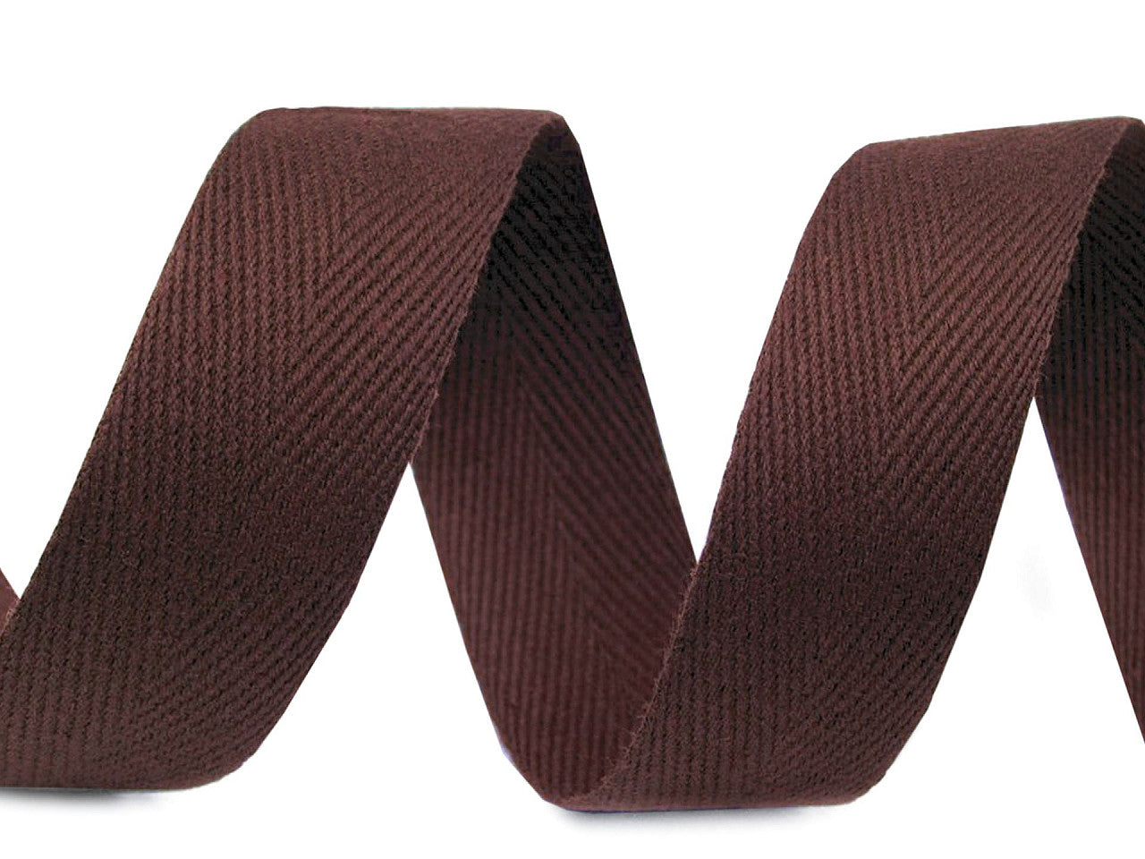 Ruban sergé à chevrons Oekotex 20 mm