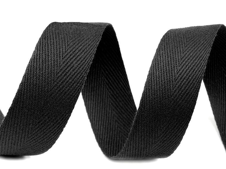 Ruban sergé à chevrons Oekotex 20 mm