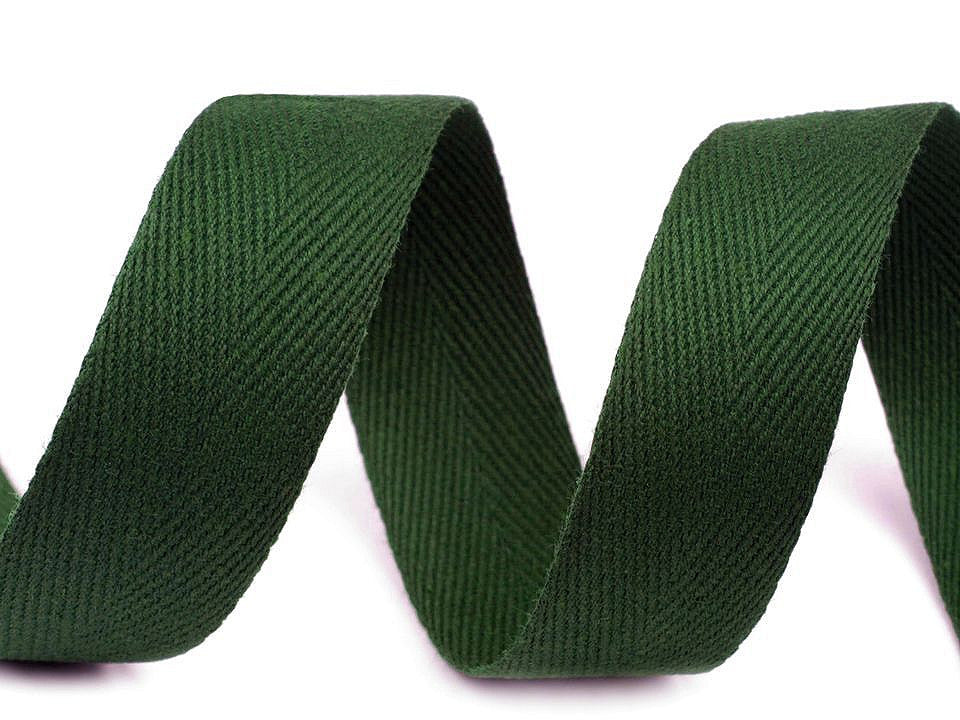 Ruban sergé à chevrons Oekotex 20 mm
