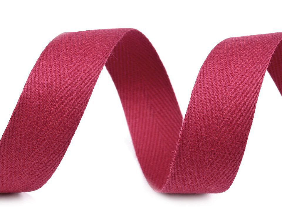 Ruban sergé à chevrons Oekotex 20 mm