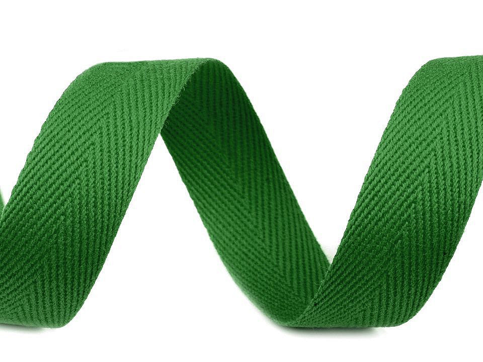 Ruban sergé à chevrons Oekotex 20 mm