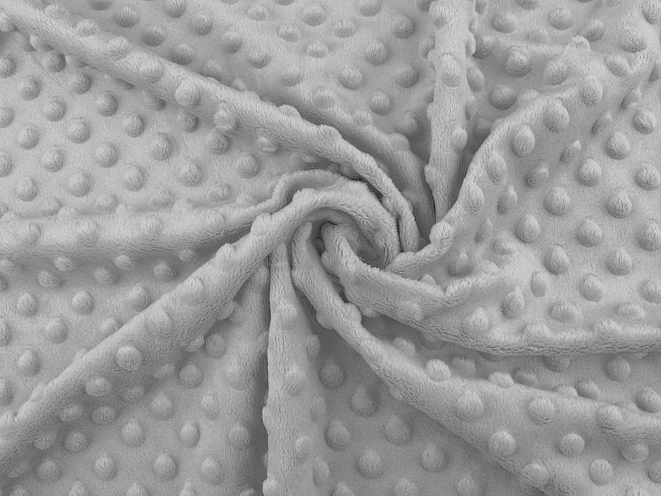 Minky Plush 3D, à pois