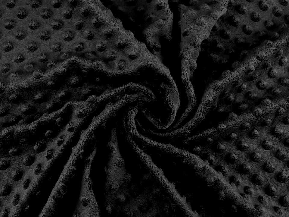 Minky Plush 3D, à pois