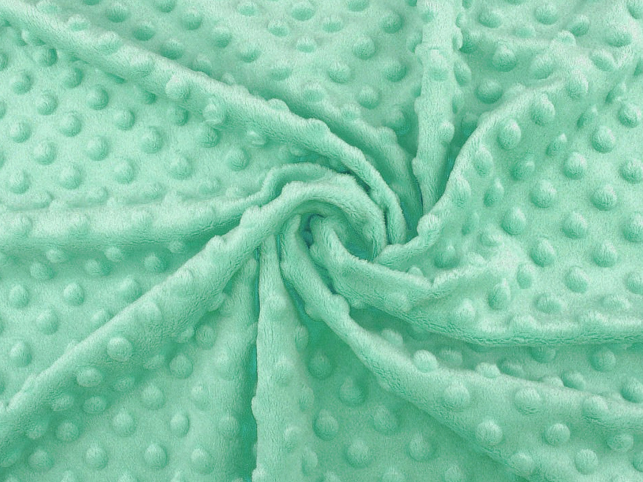 Minky Plush 3D, à pois