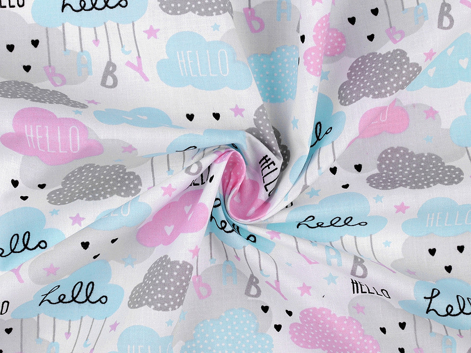 Cretonne en coton oekotex Moutons