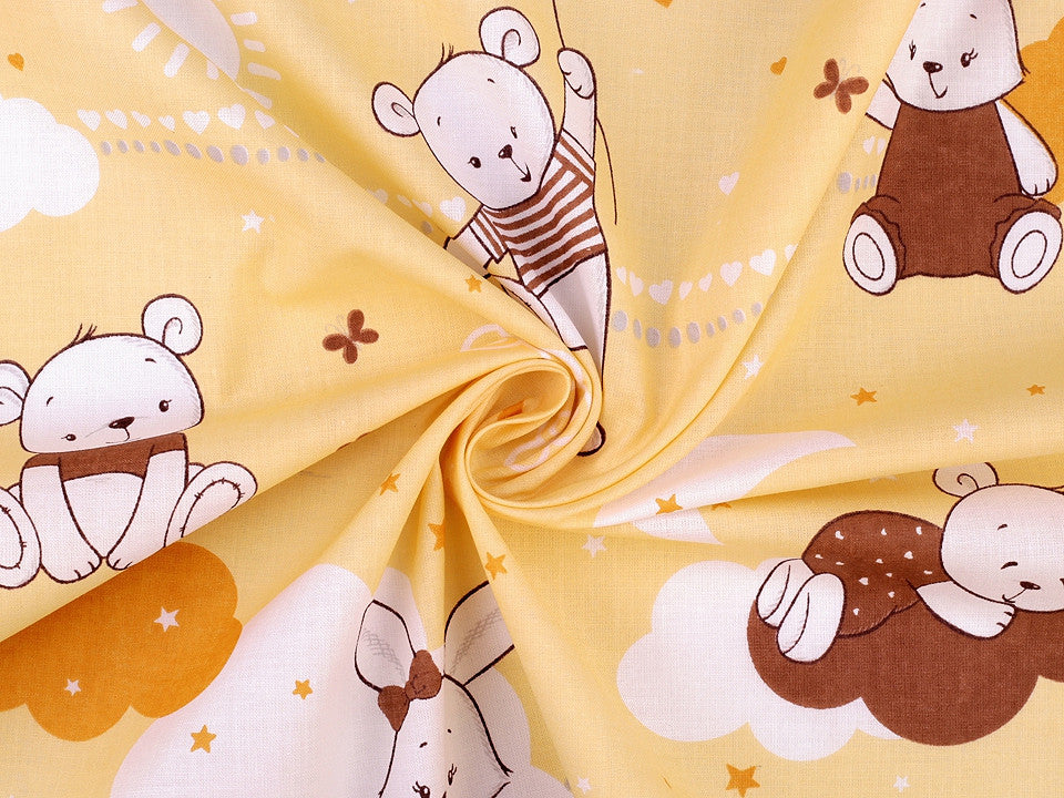 Cretonne en coton oekotex Moutons