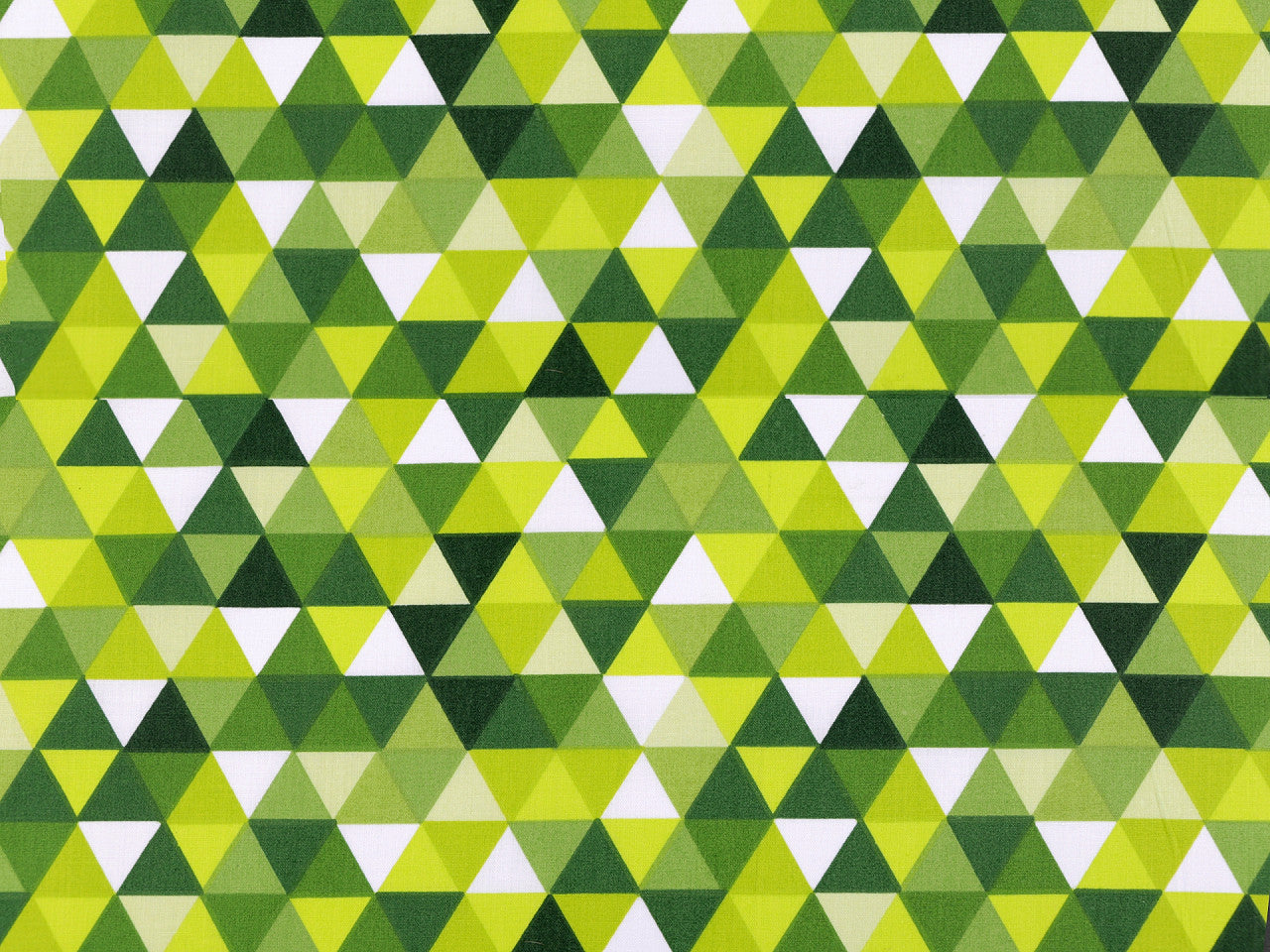 Cretonne en coton Triangles