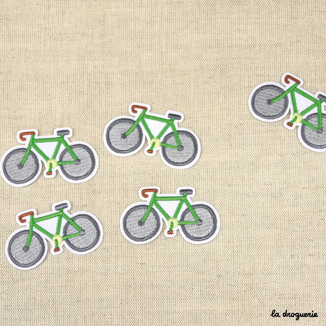 LA DROGUERIE - Ecusson Vélo course