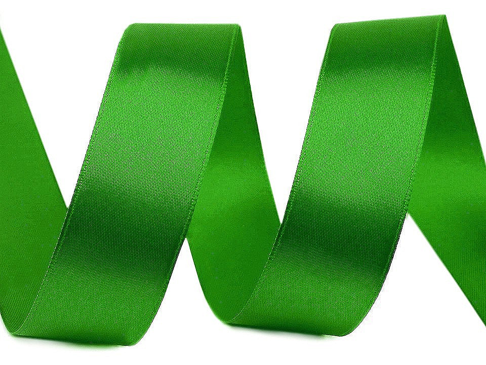 Paquets de ruban satiné par 5 m, largeur 25 mm