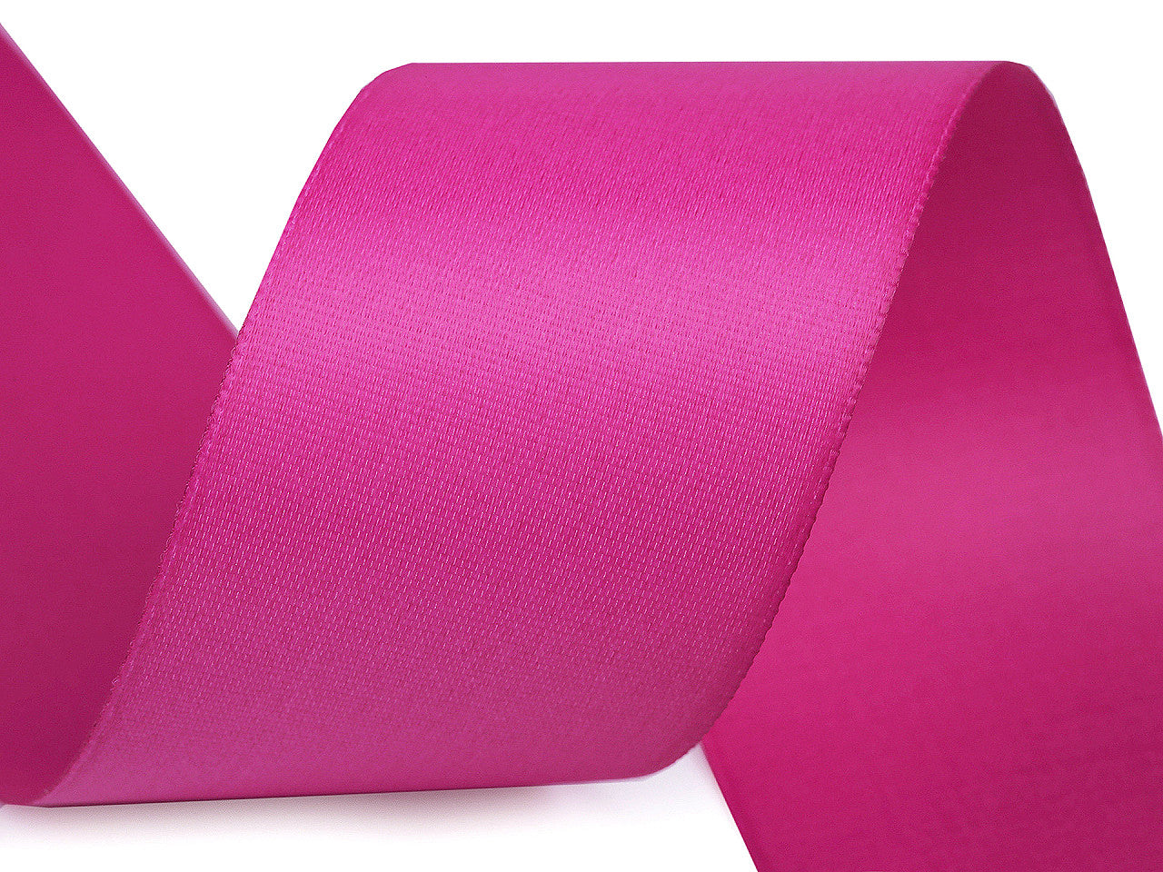 Ruban satiné double face, largeur 40 mm, mat