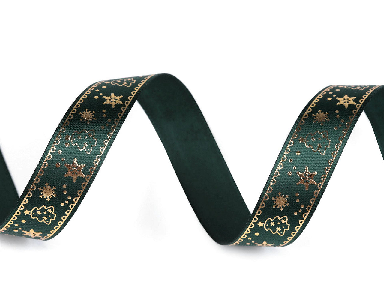Ruban satiné de Noël, 15 mm