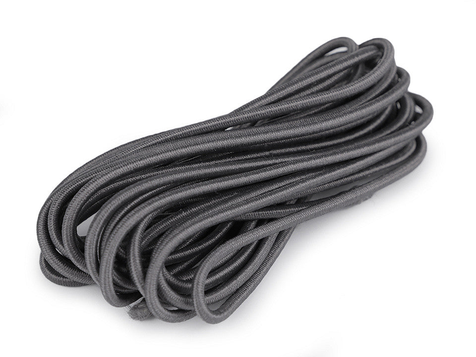 Cordon élastique rond MAGGIE, Ø 2mm, par 3m
