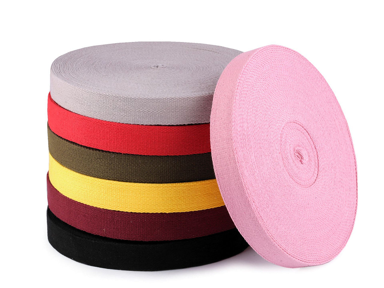 Sangle en coton, largeur 30 mm, par rouleau de 25m