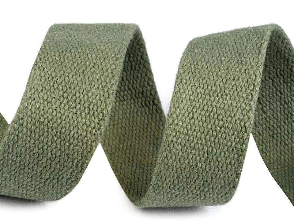 Sangle en coton, largeur 30 mm, par rouleau de 25m