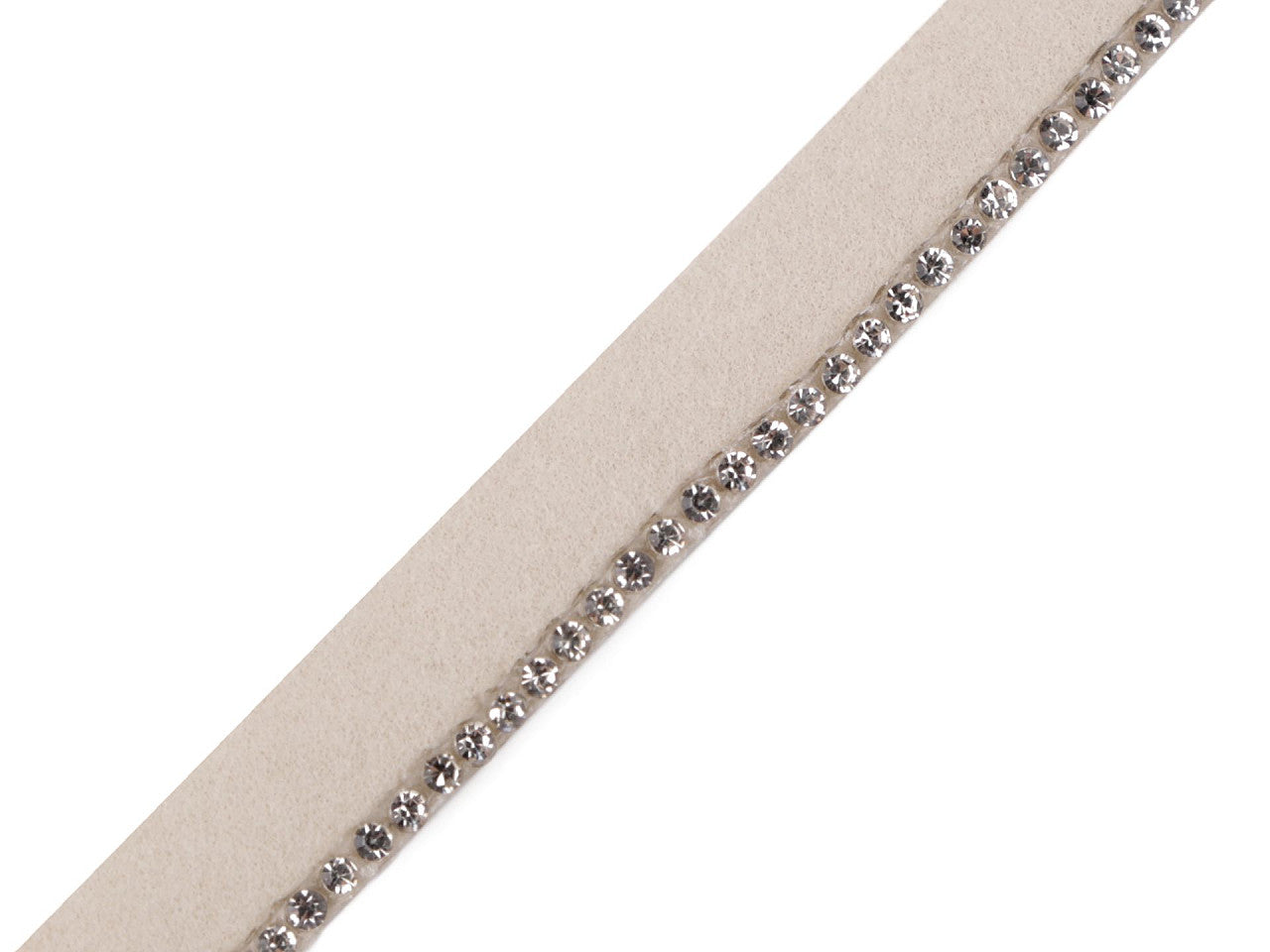 Liseré avec strass, largeur 10 mm