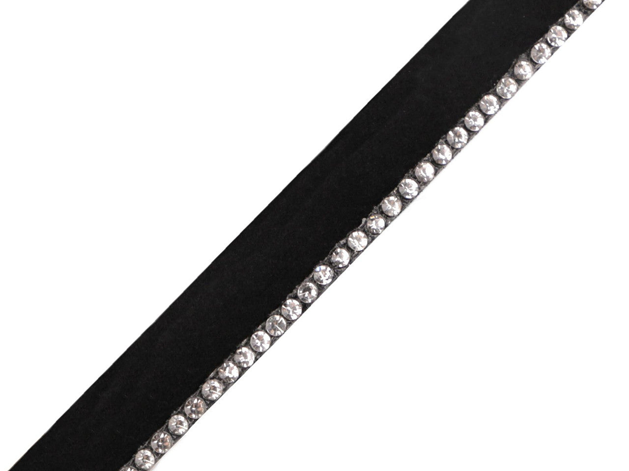 Liseré avec strass, largeur 10 mm