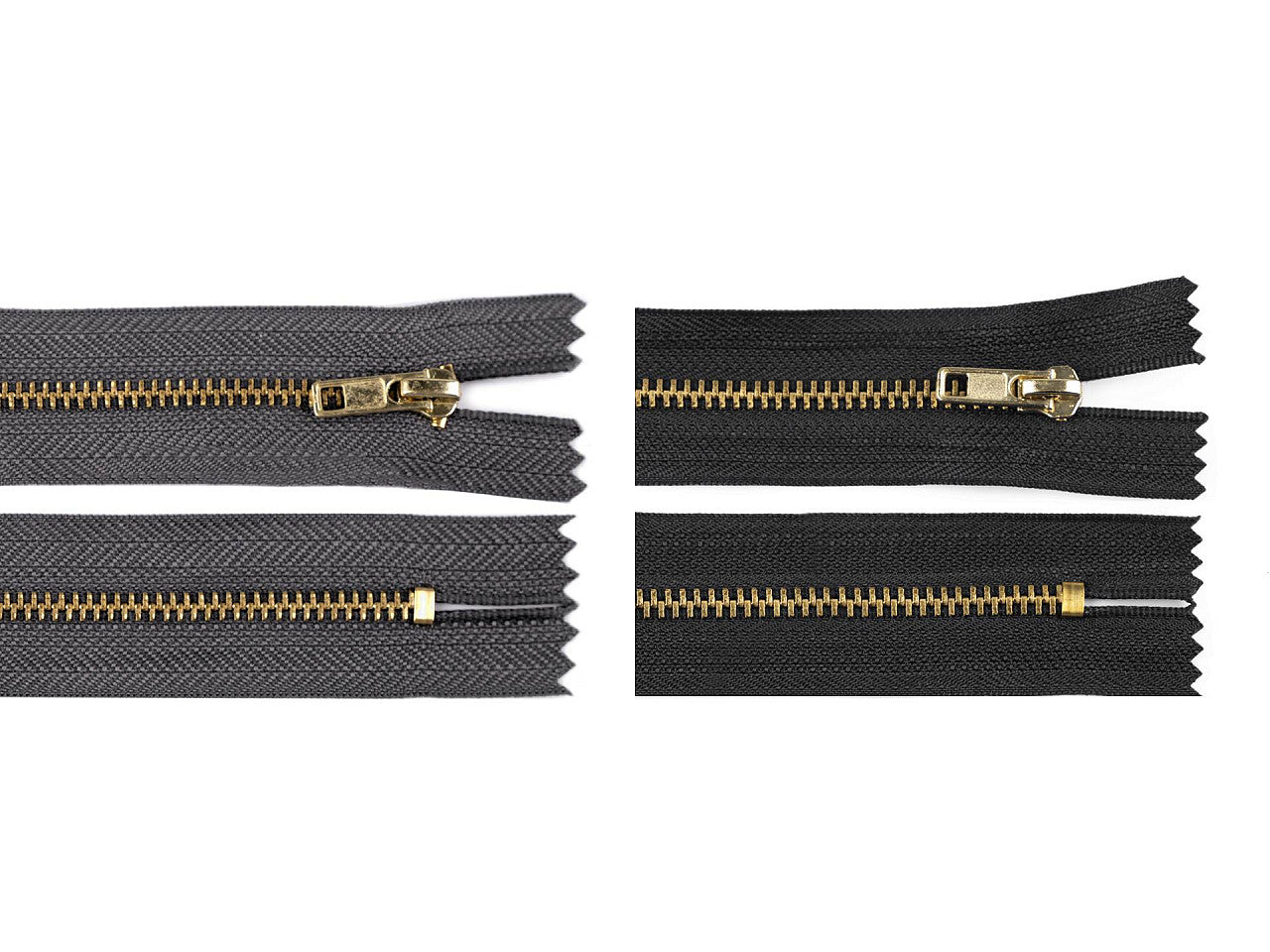 FAG métallique No 4, longueur 20 cm, pour pantalon