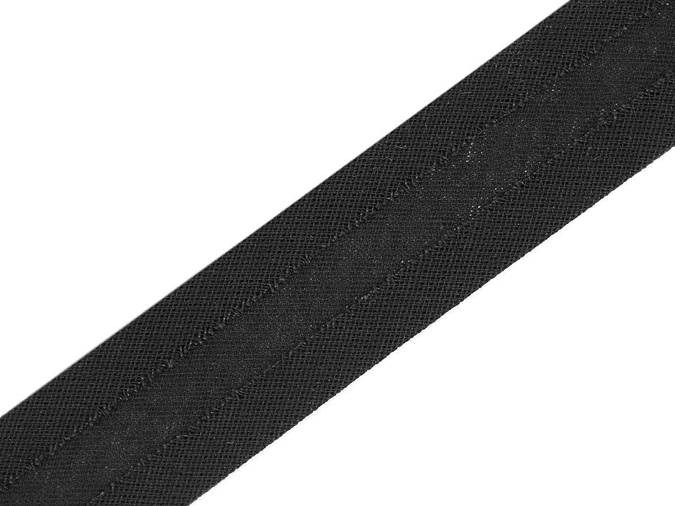 Biais en coton, largeur pliée 30 mm