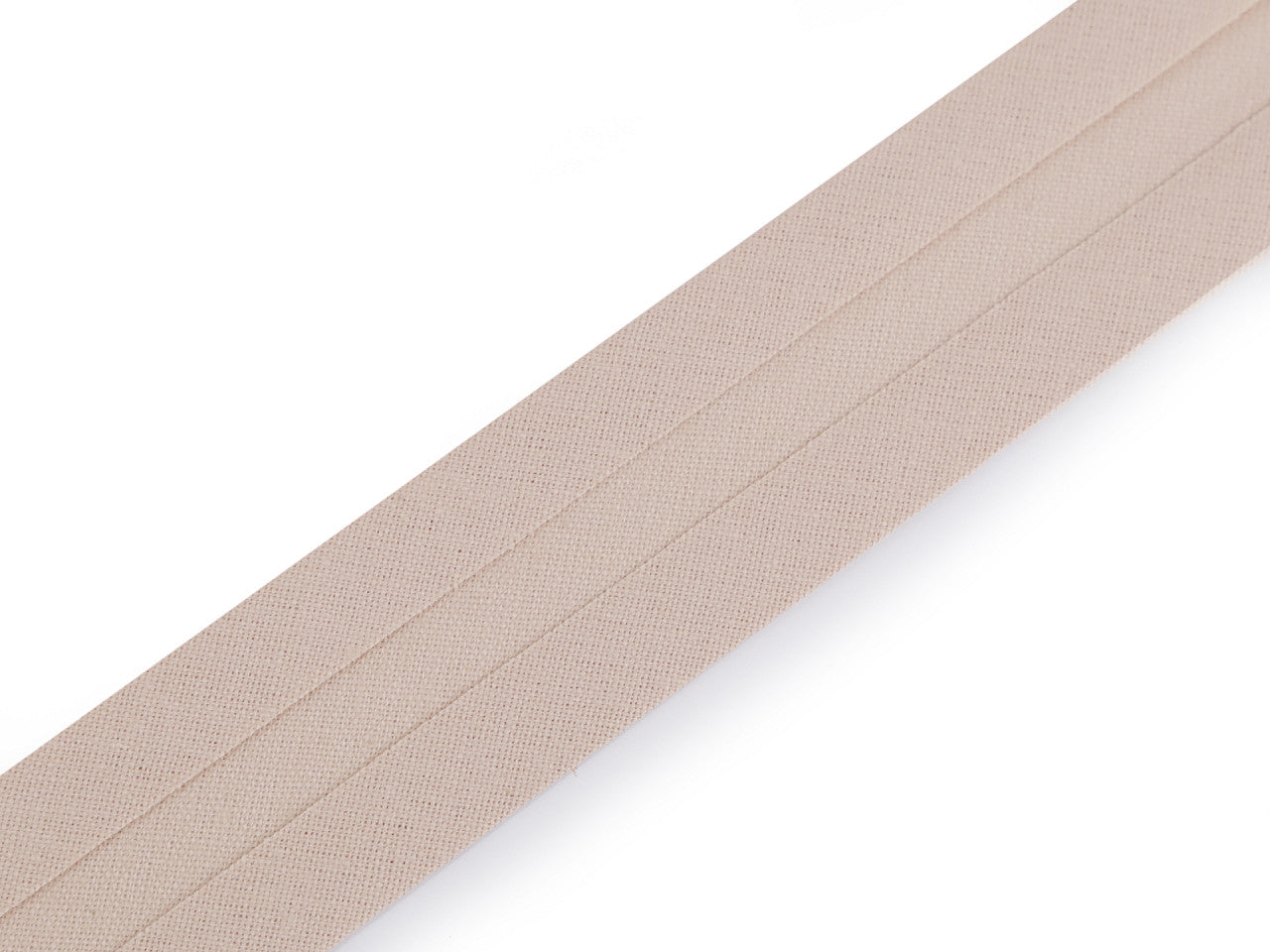 Biais en coton, largeur pliée 30 mm