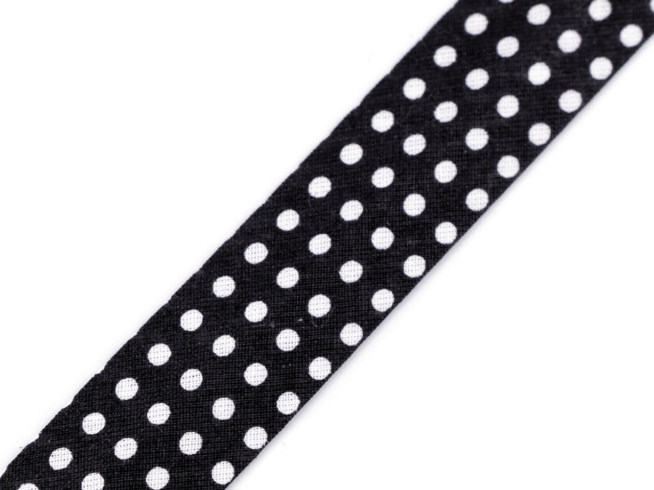 Biais en coton à pois ou rayé 20mm
