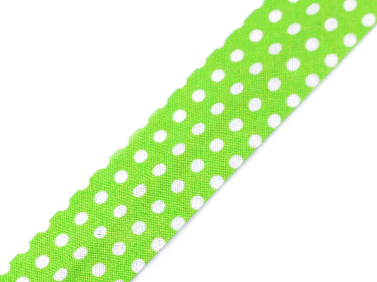 Biais en coton à pois ou rayé 20mm