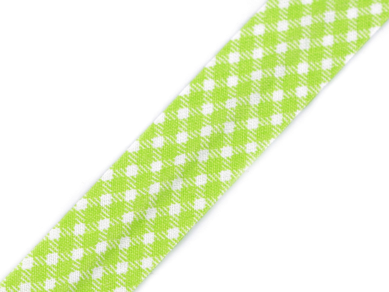 Biais en coton à pois ou rayé 20mm