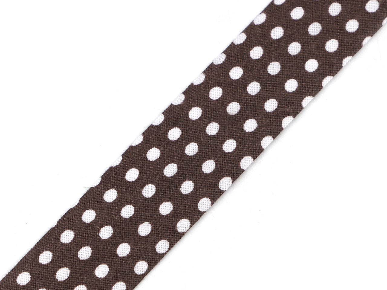 Biais en coton à pois ou rayé 20mm