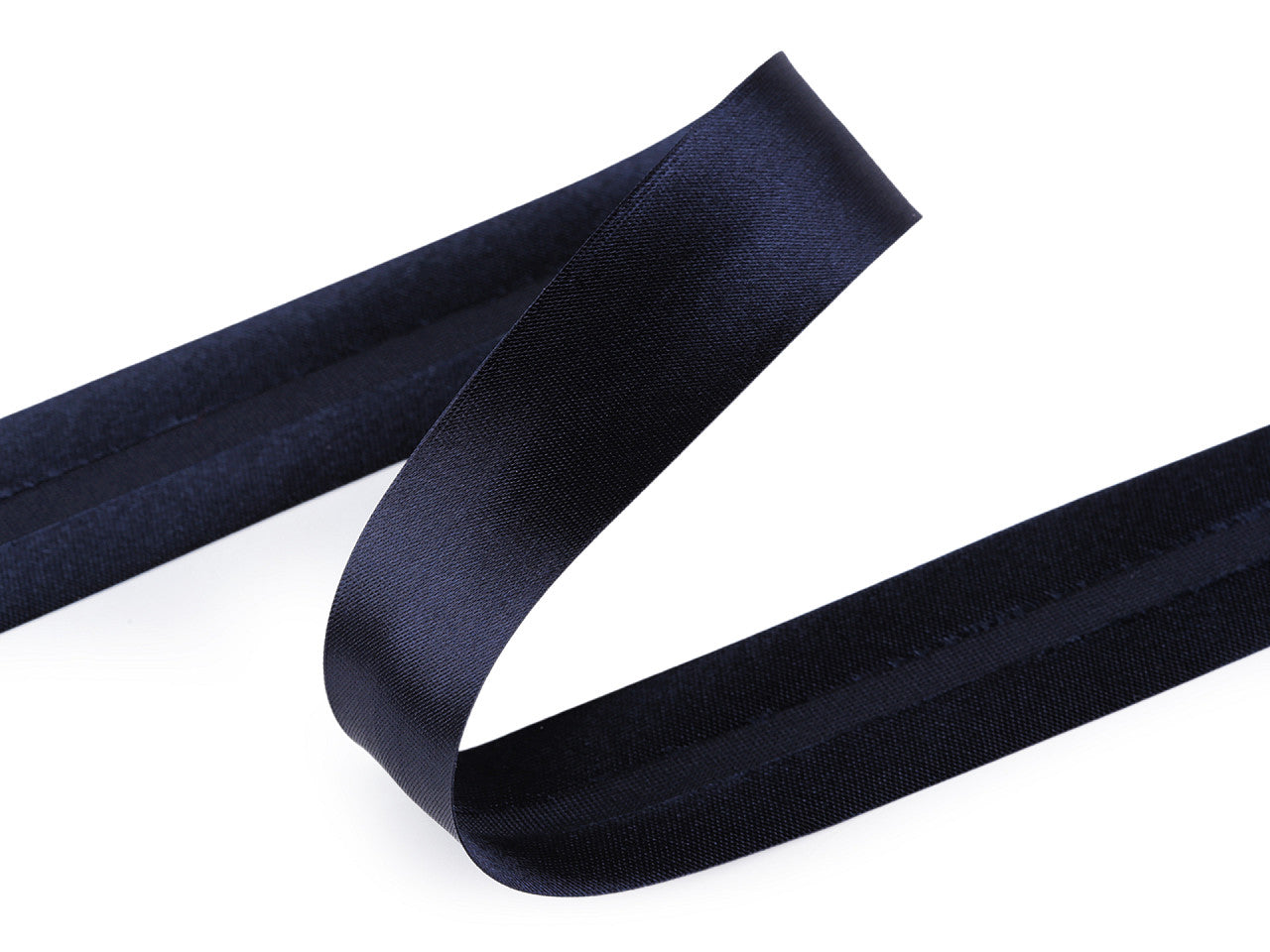Biais satiné, largeur pliée 20 mm