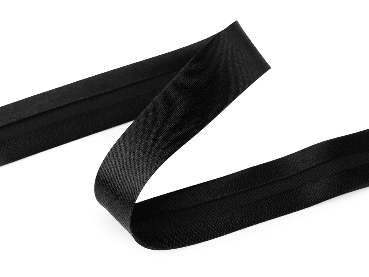 Biais satiné, largeur pliée 20 mm