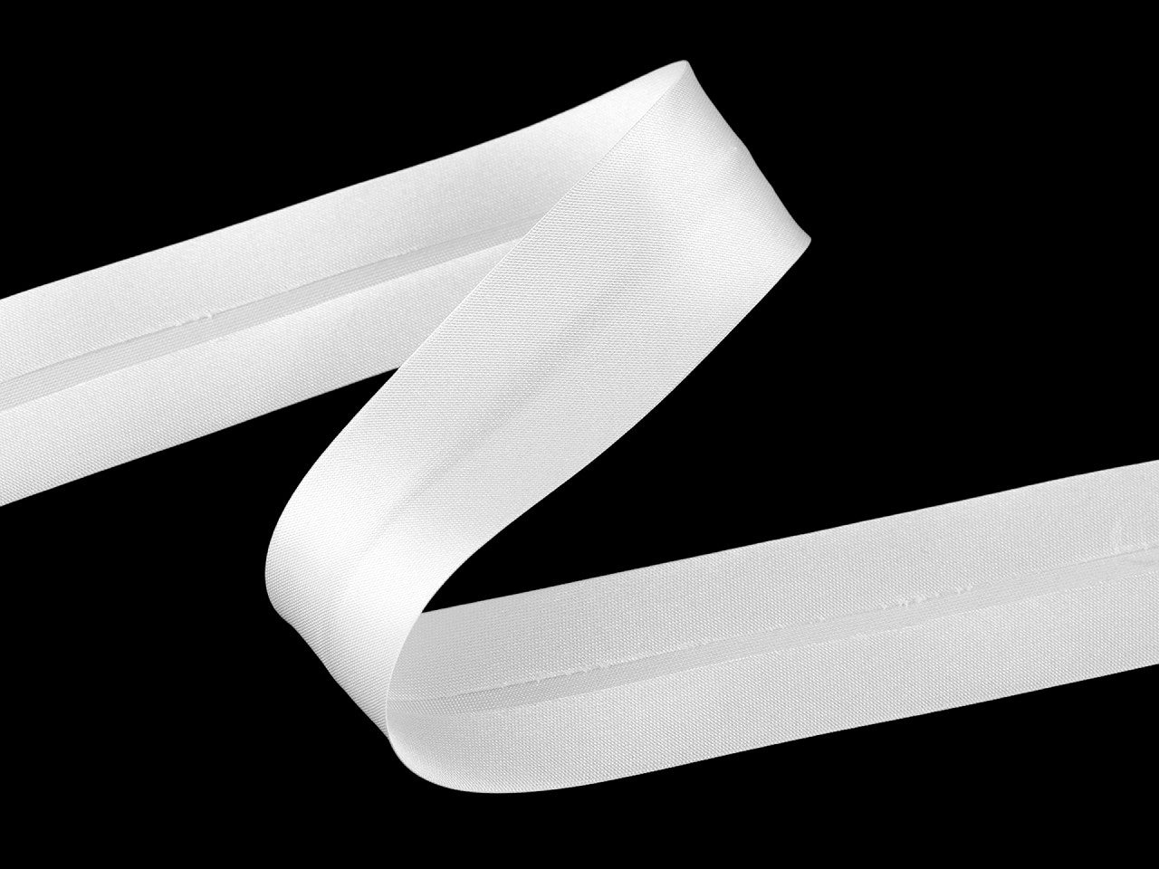 Biais satiné, largeur pliée 30 mm